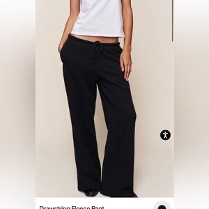 NWT Guizio Drawstring Fleece Pants Size M